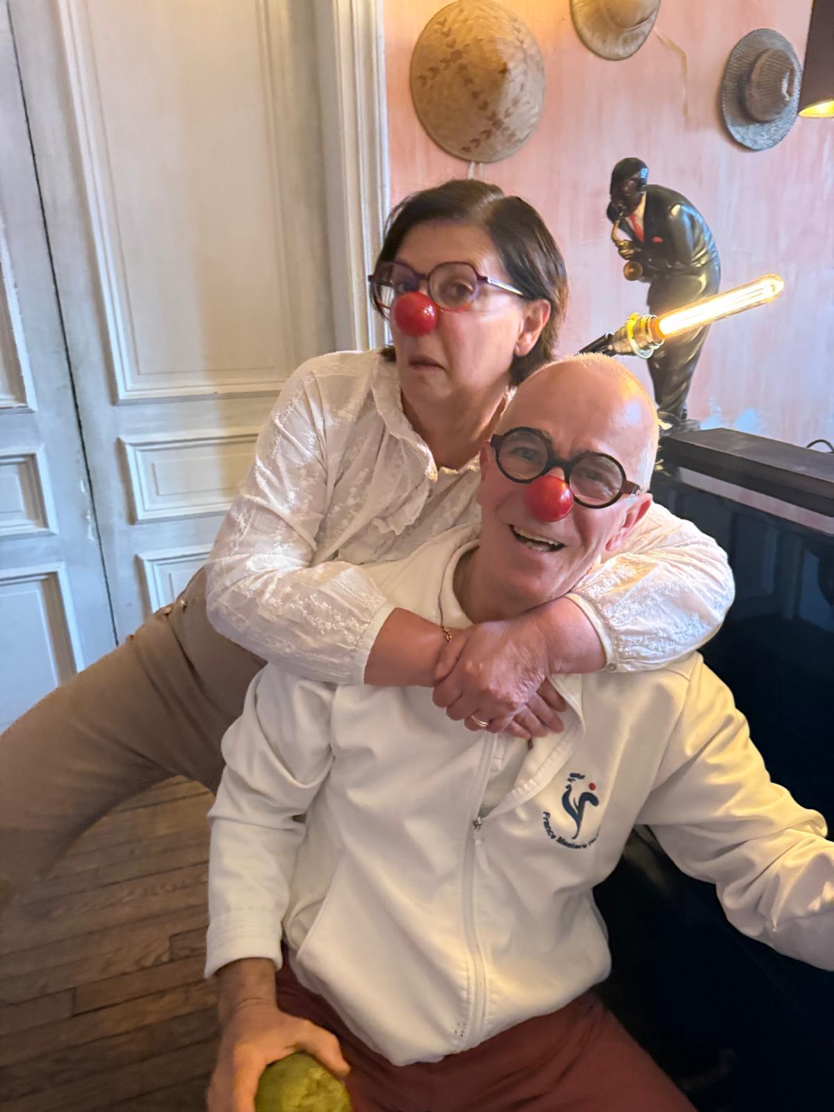 Membre Rotary en clown